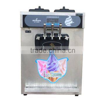 Three Flavors Table Top Soft Serve Ice Cream Machine/High Quality Table Top Soft Serve Ice Cream Machine photo-3