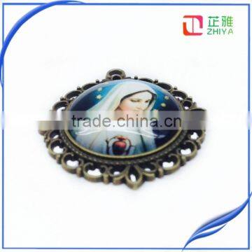 2015 Fashion Necklaces Cabochon With Brass Chain Customizable Time Gem photo-3