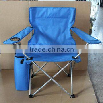 folding camping chair with cooler bag