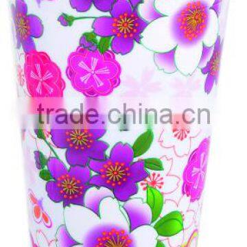 Hot Sale lable in mould plastic 450ml cups for party