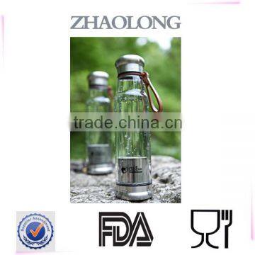 2016 Hot Sale Tea Infuser Water Bottle Plastic Water Bottle