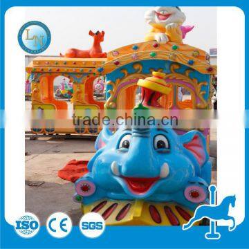Kids Ride Elephant Train!!! China Factory Fairground Attraction Amusement Park Train Ride for Sale photo-3
