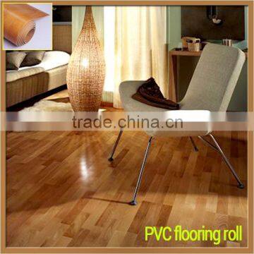 commercial design wooden PVC vinyl flooring for indoor