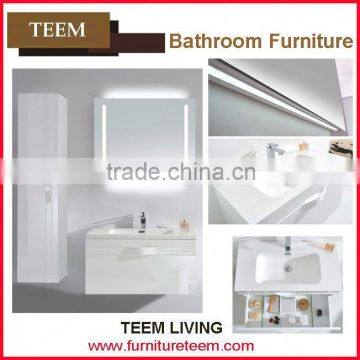 hot sales new design vanities manufacturer high end design soild wood elegant bathroom cabinet