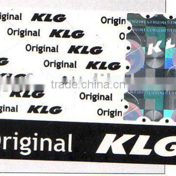 Hologram Hot Silver Label