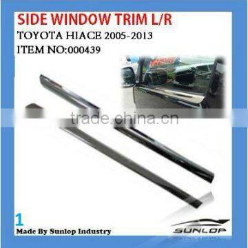 #000439 Chrome toyota hiace side window trim for hiace 200