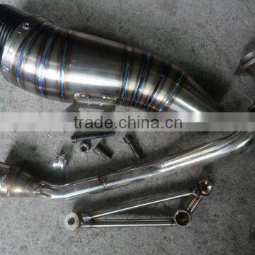 Exhaust muffler system for cygnus 125