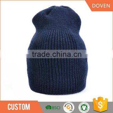 Wholesale Wool Knitted Factory Custom Winter Hats Beanie Hats photo-2