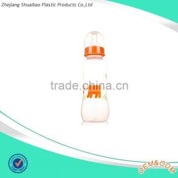 Jinhua baby products manufacture wholesale Plastic BPA-FREE baby feeding bottle