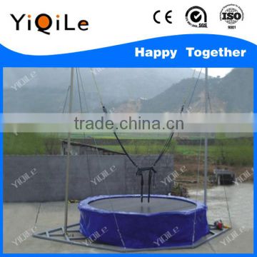 High quality bungy trampoline bungee trampoline rope crane sports trampoline