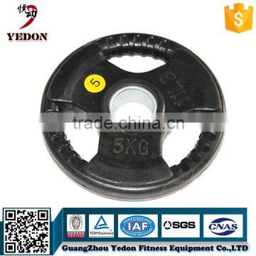 Durable Gym rubber coating weight plate with high quality