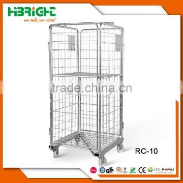 Secure Nestable 4 Sided A Frame Nesting Roll Container