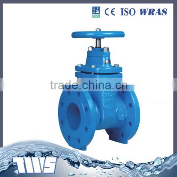 Flange type Gate Valve Non-rising Stem Resilient Seat Rubber Seat