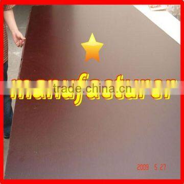 18MM BLACK BROWN FILM FACED PLYWOOD FOR CONSTRUCTION USED