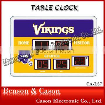 2015 Customize LED Table Clock Home Decoration