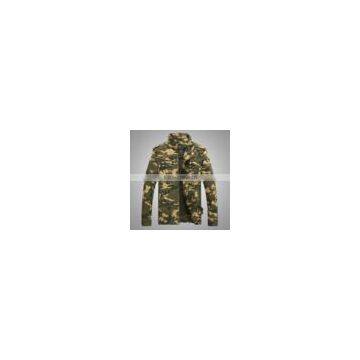 2016 M65 jacket with liner,military tactical woodland camouflage parka