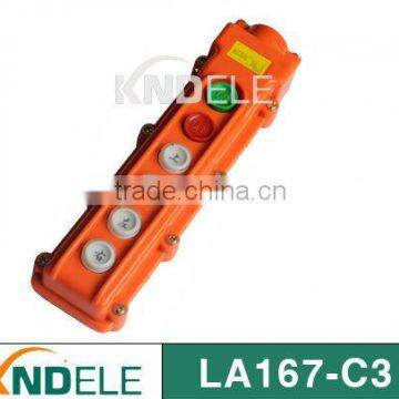 crane switch, 6 buttons electrical hoist switch ,marks on buttons can be changed C3-62A