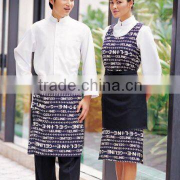 HOT selled wool-polyester restaurant waiter uniform