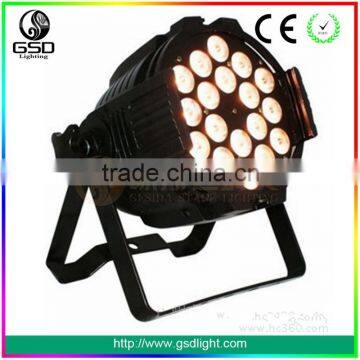 led par64 18*10w rgbw stage lighting