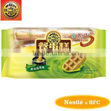 HFC Waffle Cake With Matcha and Hazal Flavour