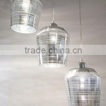 European Style Hot New Fixture Lighting Home And Hotel Vintage 3d Glass Pendant Light / Lamp