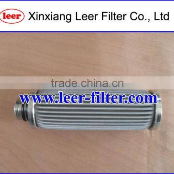 Pleated Sintered Fiber Felt Filter Cartridge