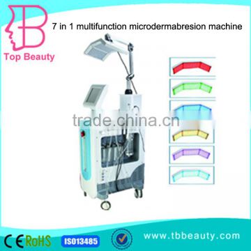 Spray Peeling Hot Sell 7 In 1 Professional Manufacturer SPA No-needle Mesotherapy & Oxygen Jet Dermabrasion Water Peel Machine Facial Treatment Machine