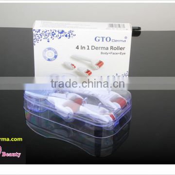 Factory Direct Supply GTO Newest 4 in 1 Micro Needling Derma Roller