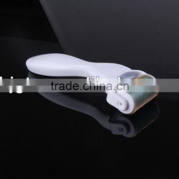 2013 the best medical grade titanium alloy round needle 1080 body derma roller for stretch mark removal