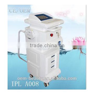 professional ipl machine A008 with xenon lamp for hair removal skin whitening wrinkle cure