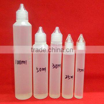 Wholesale pe unicorn dropper bottles 10ml 15ml 30ml 50ml PE unicorn bottles for e liquid bottle