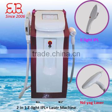 Painless Best Selling Ipl Apparatus/2 Skin Lifting In 1 Ipl Laser Machine 515-1200nm