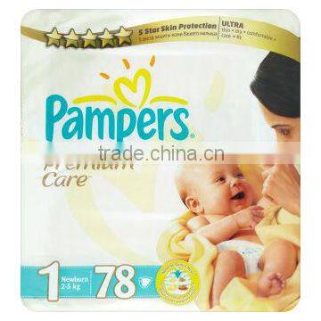 PAMPERS 78PCS Premium Care Newborn Diapers FMCG hot offer