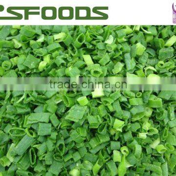Chinese Frozen shallot welsh onion Green onion slices for sale