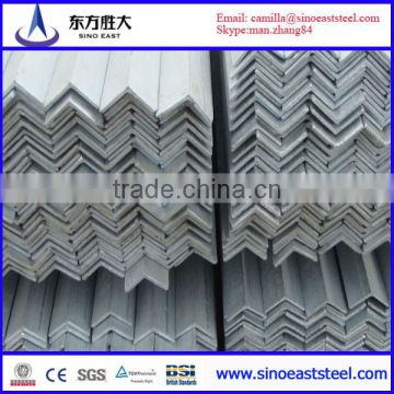 hot dipped galvanized angle iron steel factory