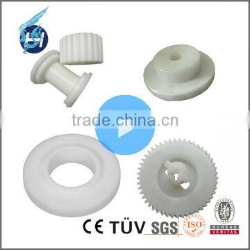 China Factory ODM/OEM Short or Long Run Black White and Gray CNC Plastic PC POM Machining Parts With High Quality and Best Price photo-3