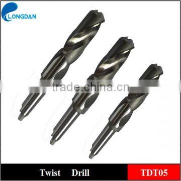 HSS Taper shank twist drill with high precision, Rock twist drill bits