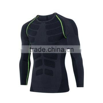 2017 New Design Dry Fit Long Sleeve Man Sport Fitness T-shirts, Running T-shirts, Custom Sportwear photo-6
