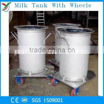 Professional Manufacture Stainless Steel Oil Tank with Wheel