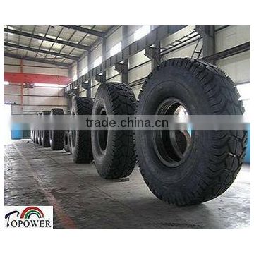 Construction of mining and quarry truck tires