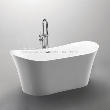 Sunzoom China Supplier Tender Low Cost Bathtub70inch Curved Bathtub Black photo-3