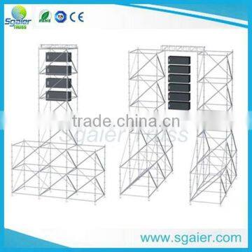 2016 sgaier Hot Dip Galvanized Ringlock Scaffolding square tube truss