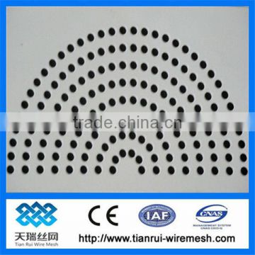 stainless perforated hole