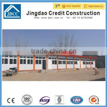 The low Price and Easy instal light steel structure Prefabricated house