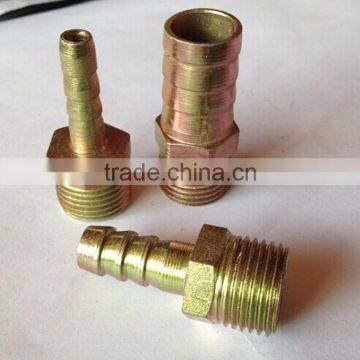 High Quality Galvanized Iron Male Hose Barb Hydraulic Fittings photo-2