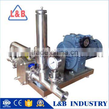 Stainless Steel Chocolate Rotary Gear Sanitary Rotor Pump