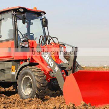 Qingdao Everun New Condition ER10 Small Front End Loader With Snow Bucket photo-6