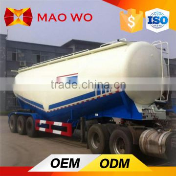 New 3 axle v type bulk cement semi-trailer bulk cement trailer for hot sale