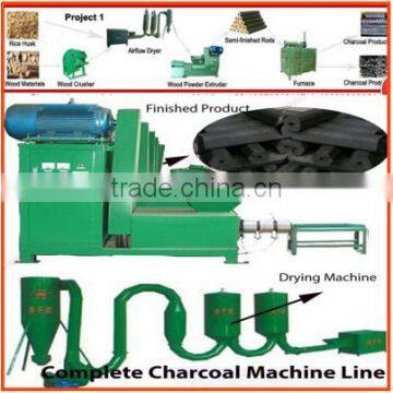 Durable and Low Investment Wood Charcoal Briquette Production Line for Wood Charcoal Factory photo-2