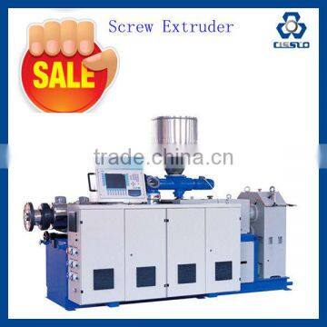 HOT SALE PVC pipe conical twin screw extruder,CONICAL TWIN SCREW EXTRUDER